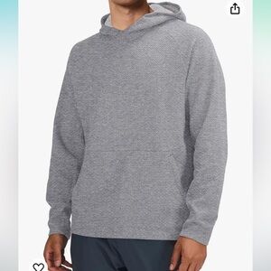 LASLULU Mens Hoodies Athletic Long Sleeve Pullover Sweatshirt Hooded w/ pockets